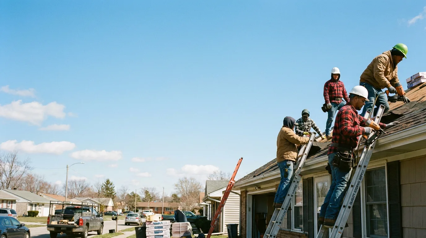 Roofing in Henderson, TX near me